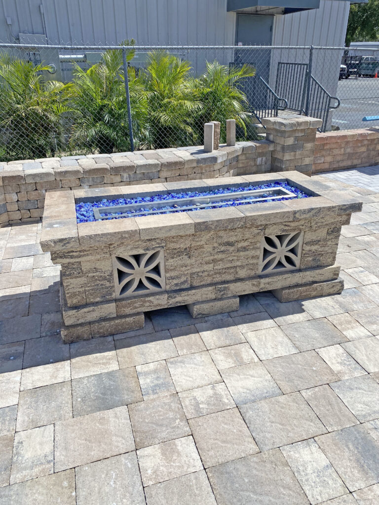 Stone paver installation Orlando Florida